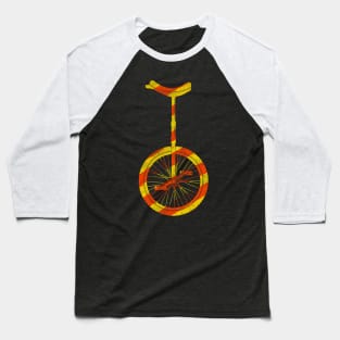 Unicycle Bike Circus Baseball T-Shirt